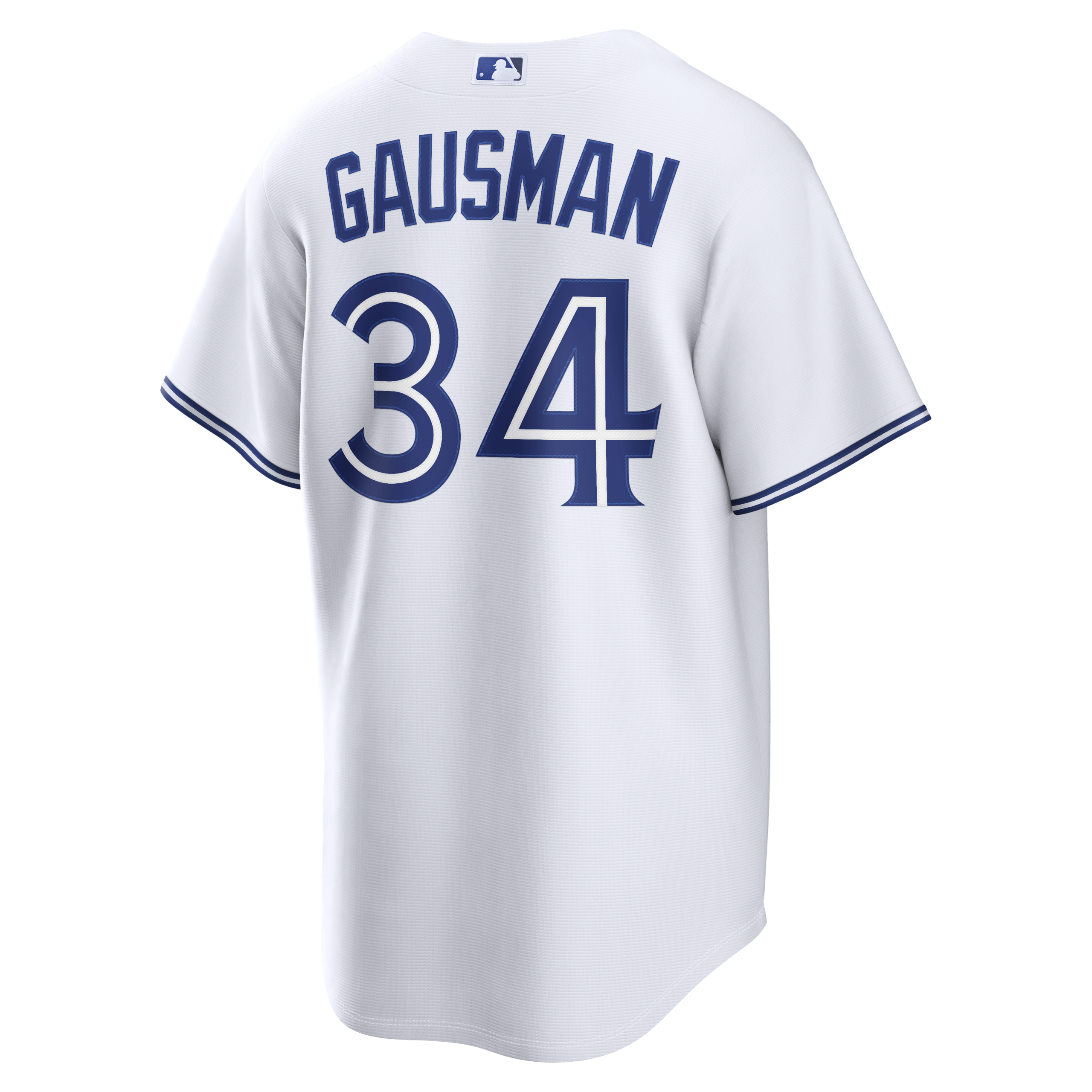 Men's Toronto Blue Jays Kevin Gausman Nike White Home Replica Jersey - Image 3