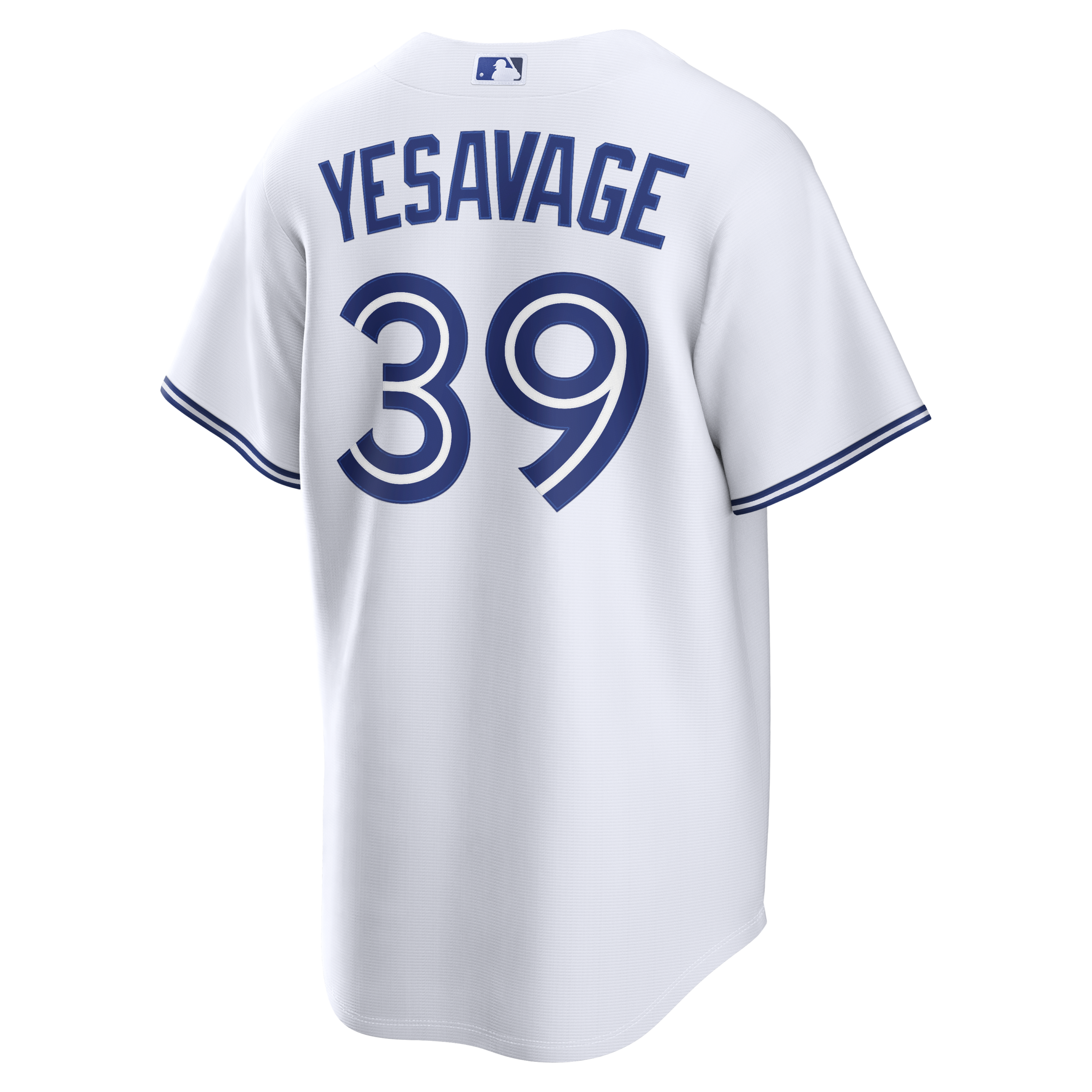 Men's Toronto Blue Jays Trey Yesavage Nike White Home Replica Jersey - Image 7