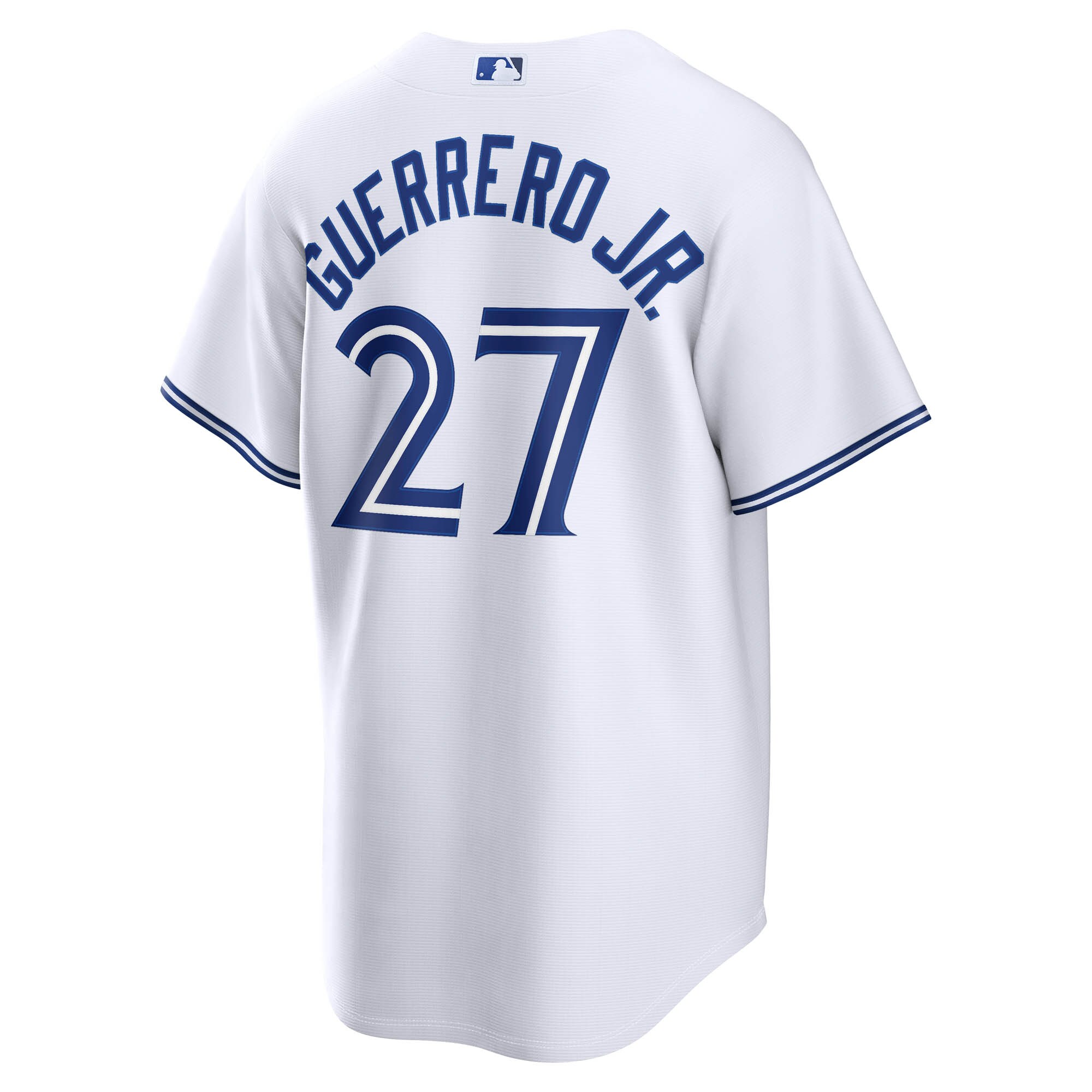 Men's Toronto Blue Jays Vladimir Guerrero Jr. Nike White Home Replica Jersey - Image 3