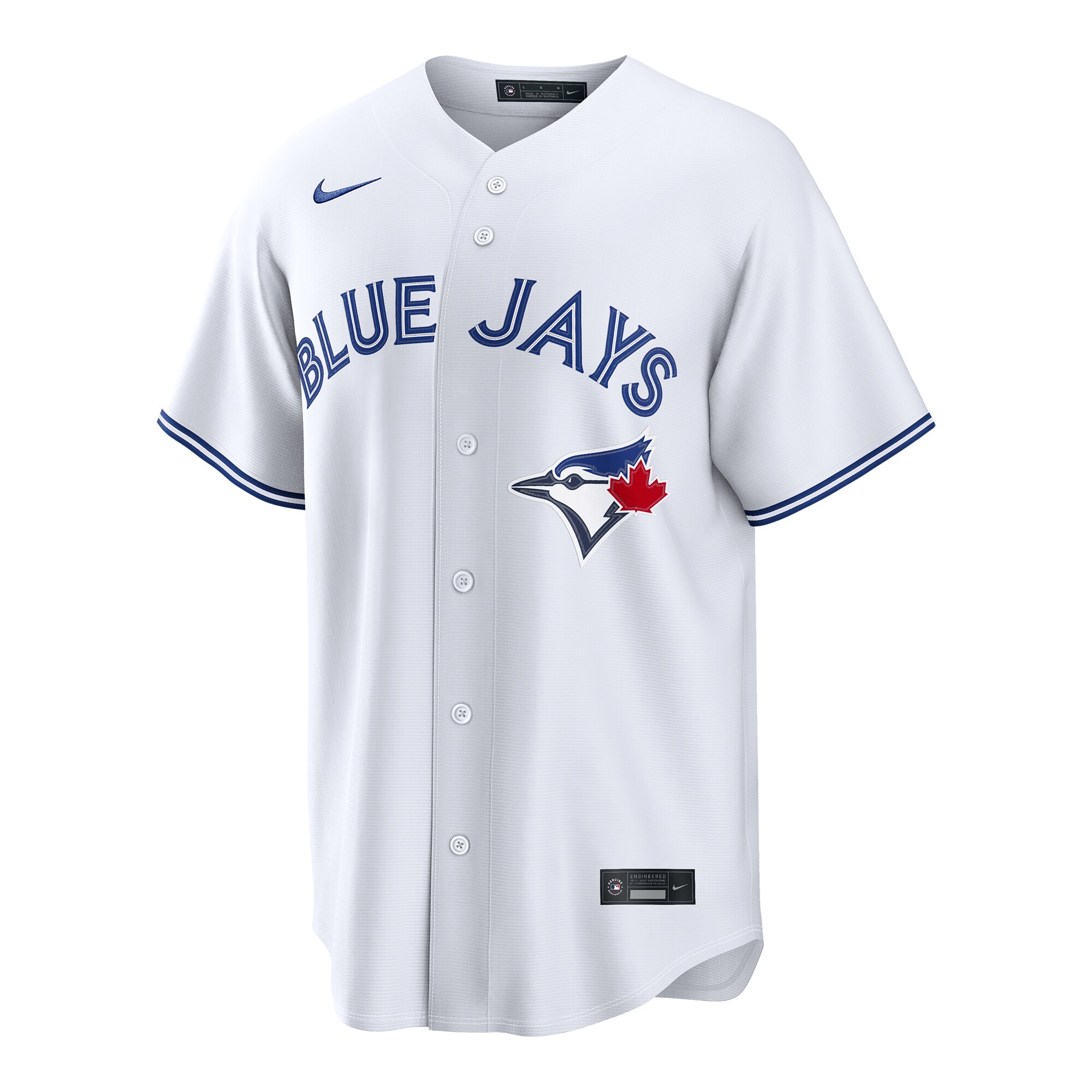 Men's Toronto Blue Jays Yimi García Nike White Home Replica Jersey - Image 2