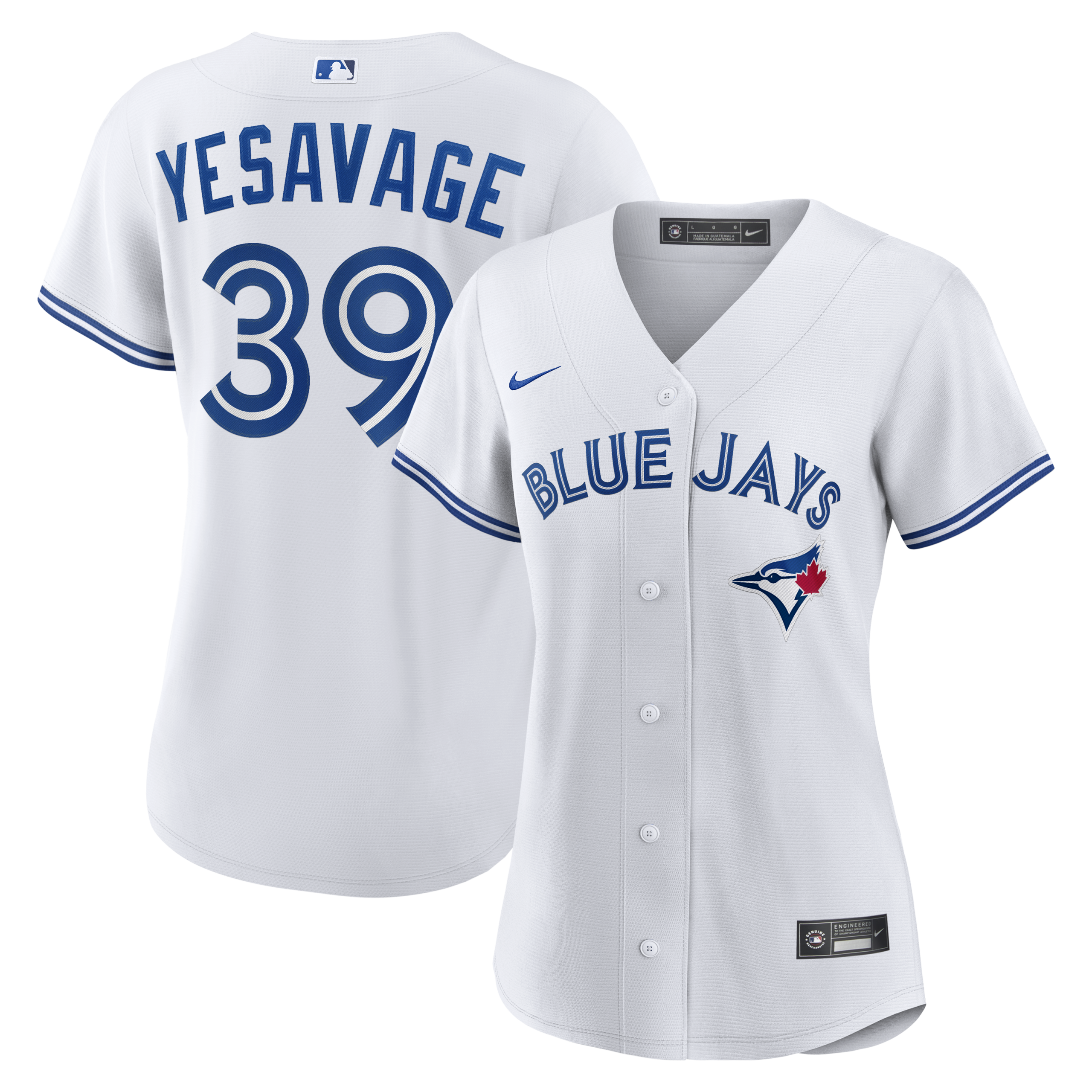 Women's Toronto Blue Jays Trey Yesavage Nike White Home Replica Jersey