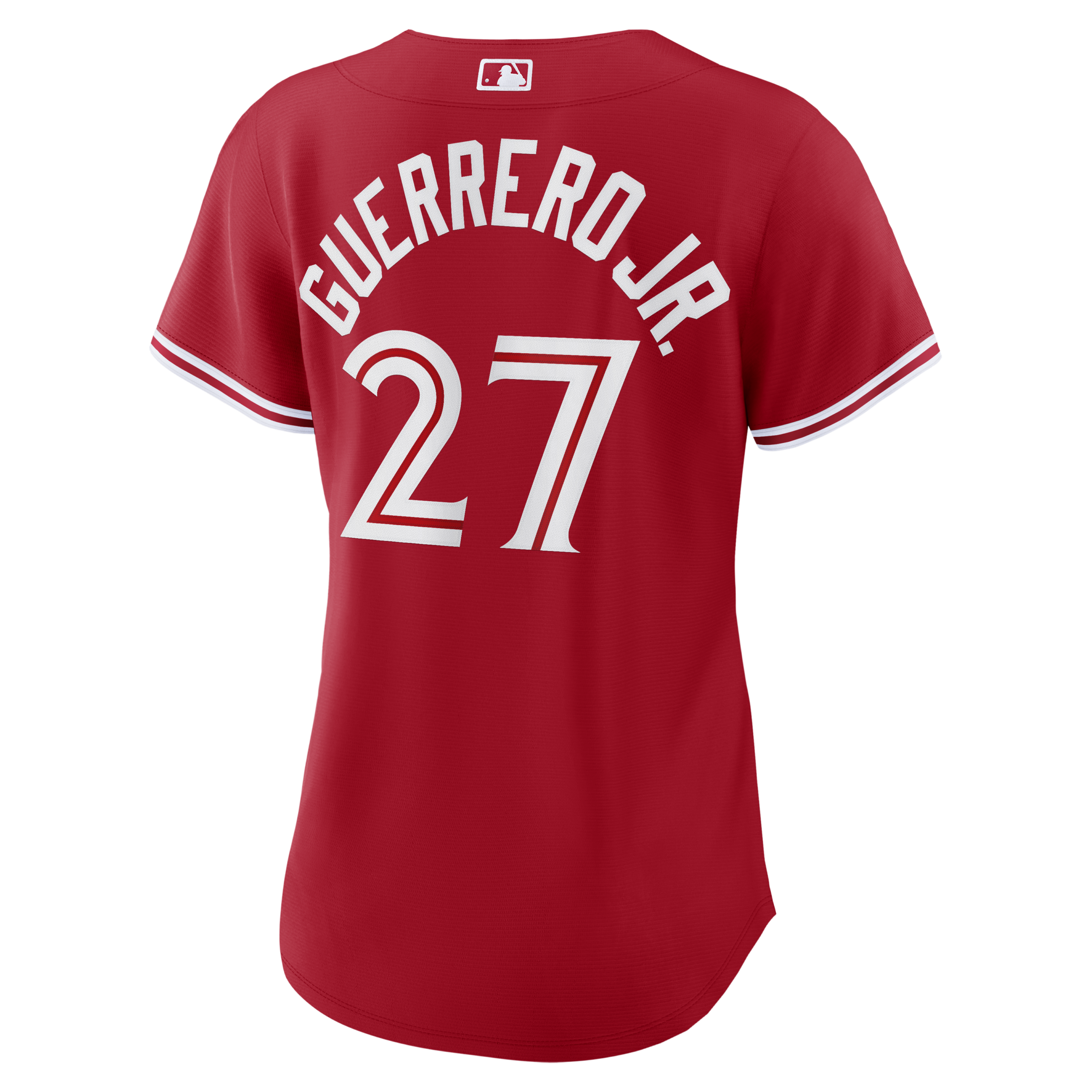 Women's Toronto Blue Jays Vladimir Guerrero Jr. Nike Red Canada Day Replica Jersey - Image 3