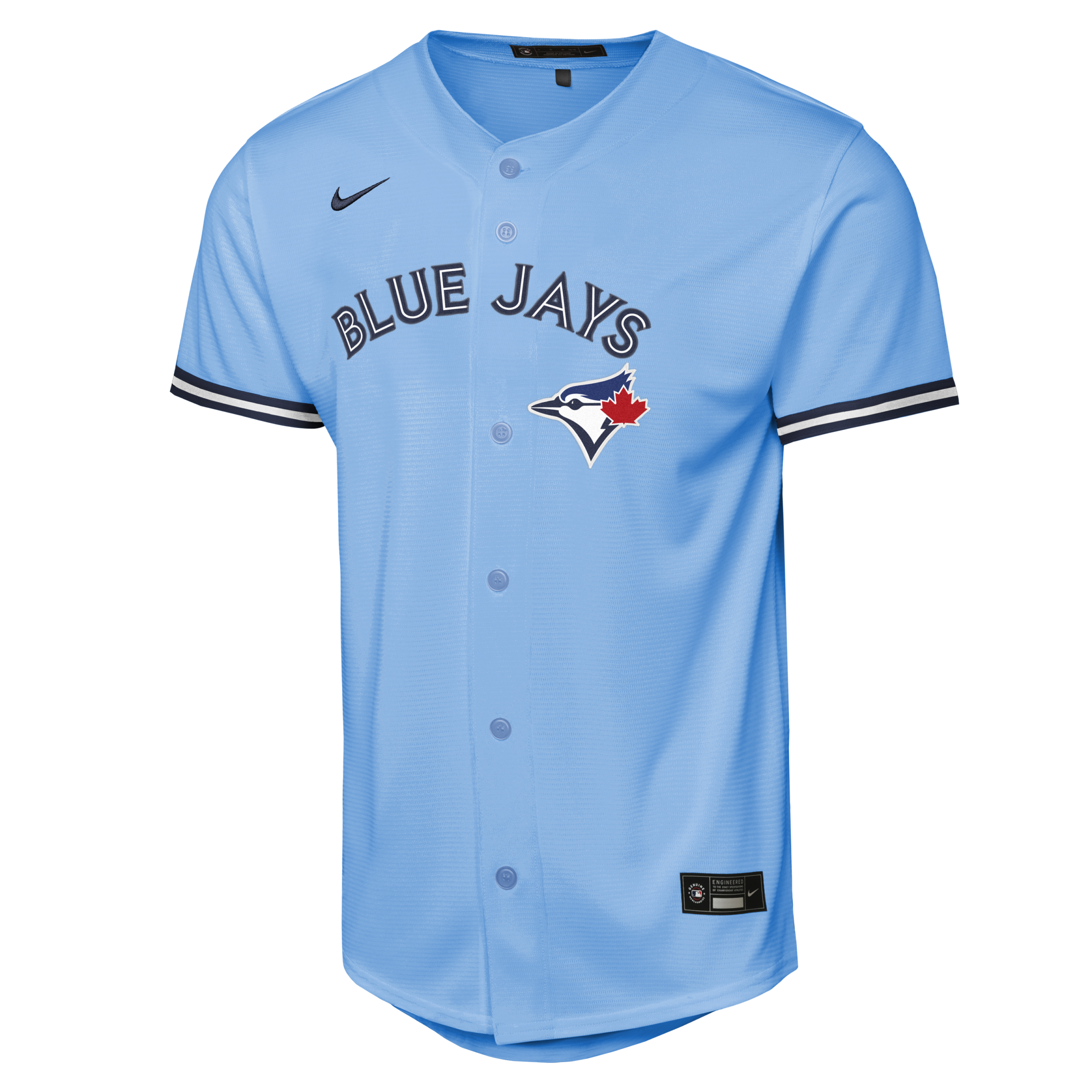 Youth Toronto Blue Jays Anthony Santander Nike Powder Blue Alternate Replica Jersey - Image 2